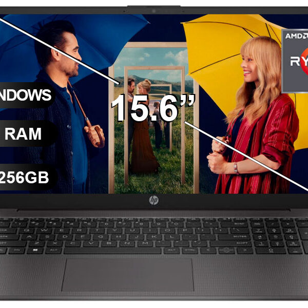 LAPTOP HP 255 G10 RYZEN3 7320U/ 8GB/ SSD256GB/ 15.6/ FREE/ BF9X1AT LAPTOP HP 255 G10 RYZEN3 7320U/ 8GB/ SSD256GB/ 15.6/ FREE/ BF9X1AT