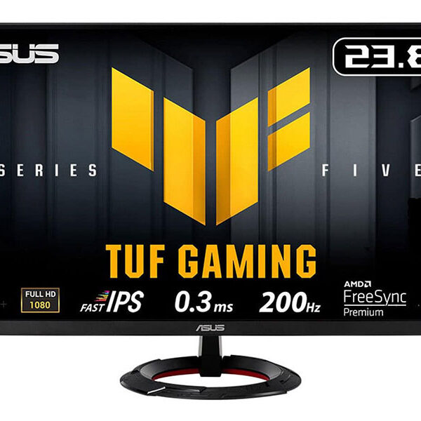 MONITOR ASUS TUF GAMING VG249Q5R/ 200HZ/0.03MS/ IPS/ FreeSync/ 23.8 MONITOR ASUS TUF GAMING VG249Q5R/ 200HZ/0.03MS/ IPS/ FreeSync/ 23.8