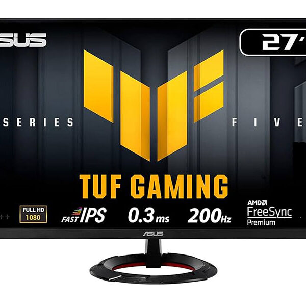 MONITOR ASUS TUF GAMING VG279Q5R/ 200HZ/ 0.03MS/ IPS/ FreeSync/ 27 MONITOR ASUS TUF GAMING VG279Q5R/ 200HZ/ 0.03MS/ IPS/ FreeSync/ 27