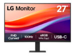 MONITOR LG 27U421A-B CURVO 100HZ/5MS FHD VA/USB-C/HDMI/ 27