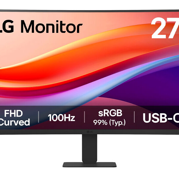MONITOR LG 27U421A-B CURVO 100HZ/5MS FHD VA/USB-C/HDMI/ 27 MONITOR LG 27U421A-B CURVO 100HZ/5MS FHD VA/USB-C/HDMI/ 27