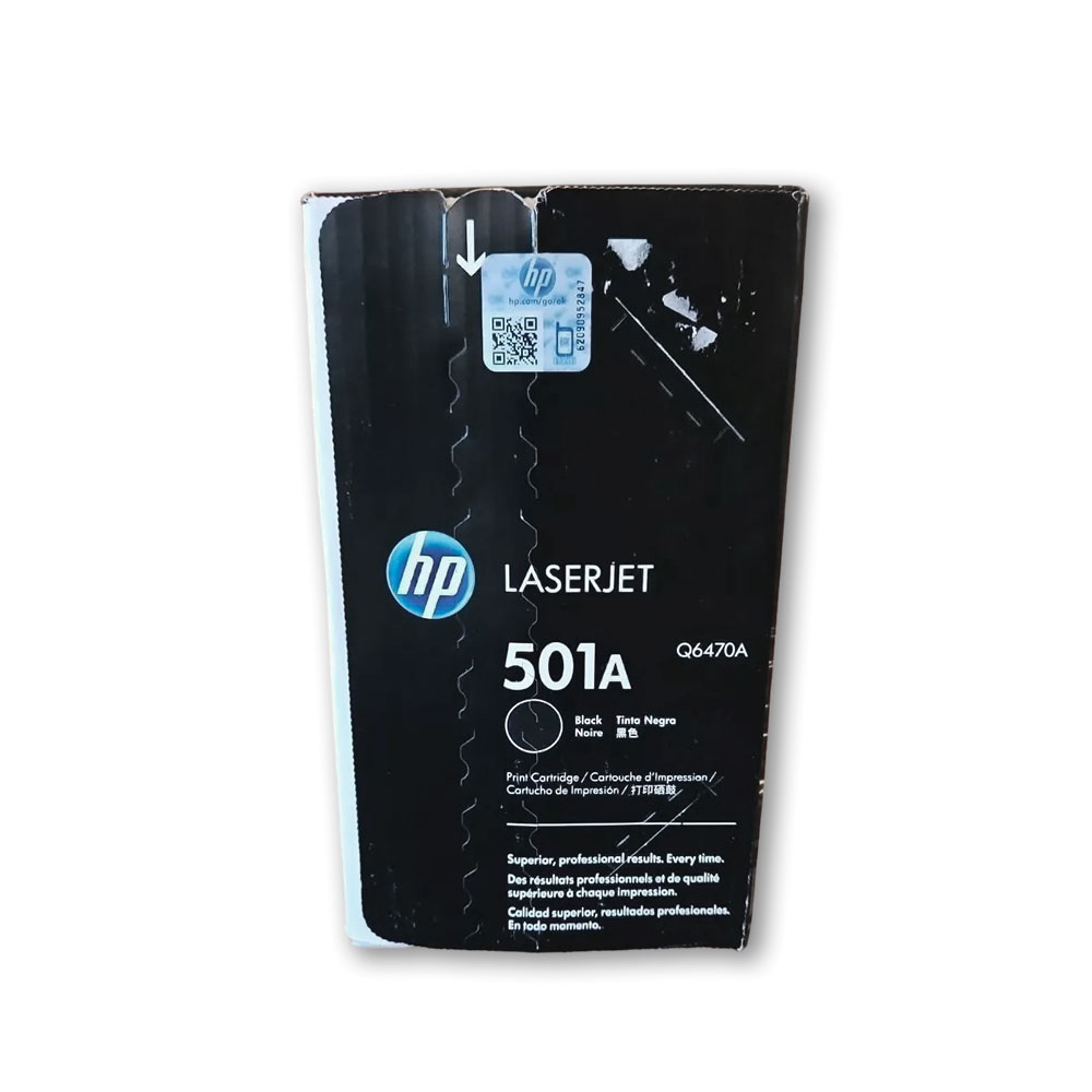 Q6470A-TONER-HP-501A-NEGRO-CARTUCHO_2 Toner Hp Q6470A (501A) Negro 3600, 3600dn 6,000 pág Original - Imagen 2