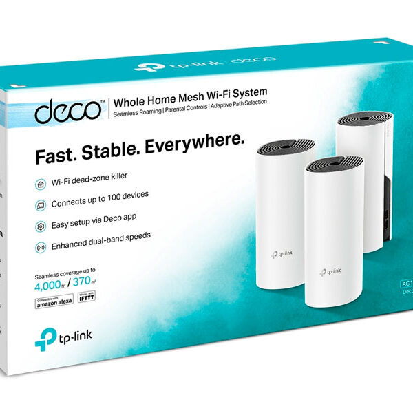 ROUTER TP-LINK DECO M4-3 MESH WIFI AC1200 3PACK