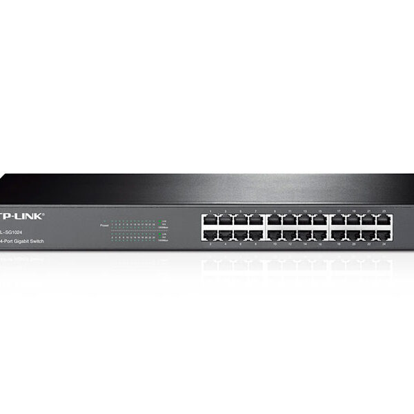SWITCH TP-LINK 24PORT GIGABIT 10/100/1000  TL-SG1024 METALICO SWITCH TP-LINK 24PORT GIGABIT 10/100/1000  TL-SG1024 METALICO