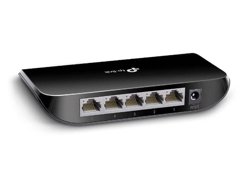 SWITCH-TP-LINK-5PORT-10-100-1000-GIBABIT-TL-SG1005D-4 SWITCH TP-LINK 5PORT 10/100/1000 GIBABIT TL-SG1005D - Imagen 4