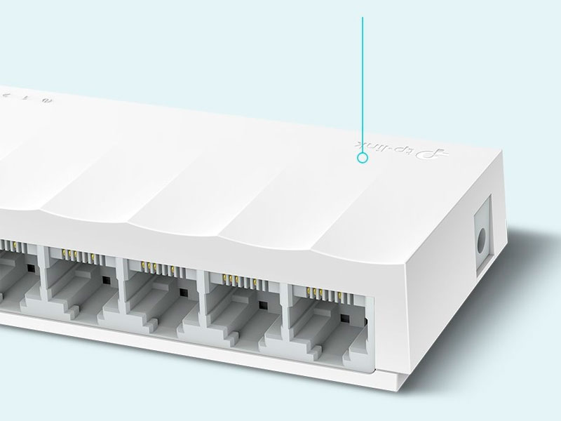 SWITCH-TP-LINK-8PORTS-LS1008-8-PORT-3 SWITCH TP-LINK 8PORTS LS1008 8 -PORT 10/100MBPS/LITEWAVE - Imagen 3