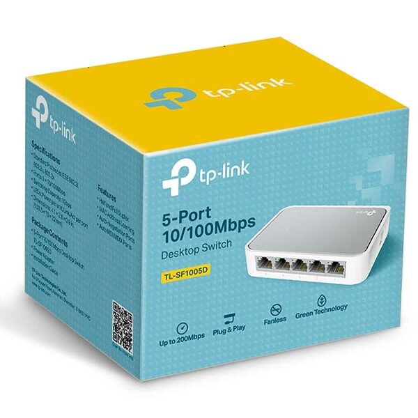 SWITCH TP-LINK DE MESA LS-1005/5 PTOS 10/100 MBPS LITEWAVE SWITCH TP-LINK DE MESA LS-1005/5 PTOS 10/100 MBPS LITEWAVE