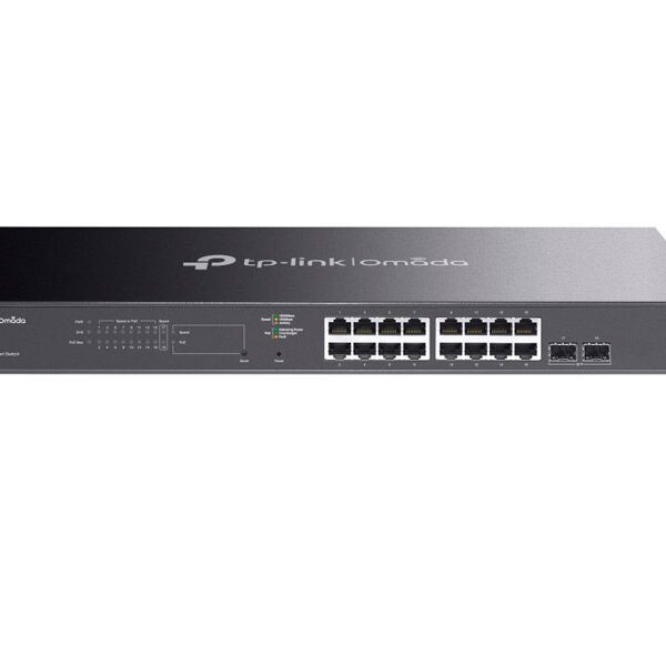 SWITCH TP-LINK OMADA SG2218P 18PORT GIGABIT SMART 16-PORT POE+ SWITCH TP-LINK OMADA SG2218P 18PORT GIGABIT SMART 16-PORT POE+