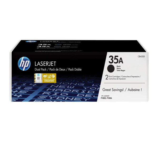 Toner Hp Cb435Ad (35Ad) L.J. P1005 (2 Cb435A) Toner Hp Cb435Ad (35Ad) L.J. P1005 (2 Cb435A)