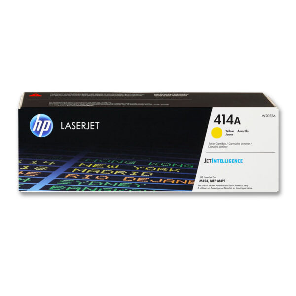 Toner Hp W2022A (414A) Yellow M479fdn M479fdw 2,100 Pgs Unico Toner Hp W2022A (414A) Yellow M479fdn M479fdw 2,100 Pgs Unico
