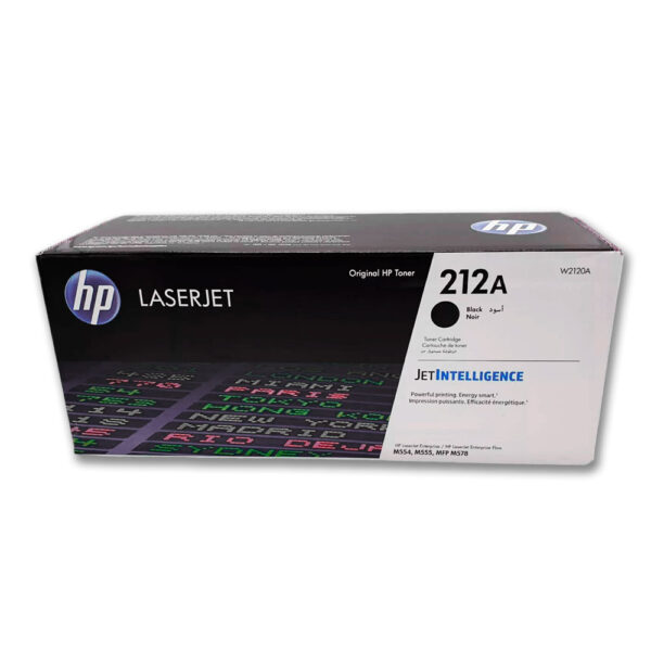 Toner Hp W2120A (212A) Black M554dn M555dn 5,500 Pag Original Toner Hp W2120A (212A) Black M554dn M555dn 5,500 Pag Original